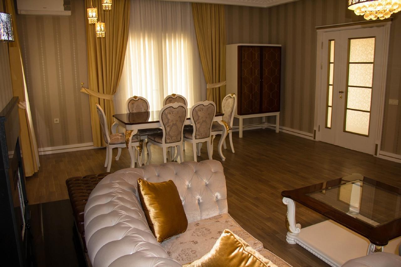Ayan Palace Hotel Tovuz Buitenkant foto