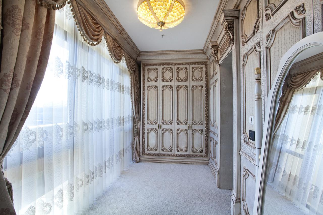 Ayan Palace Hotel Tovuz Buitenkant foto