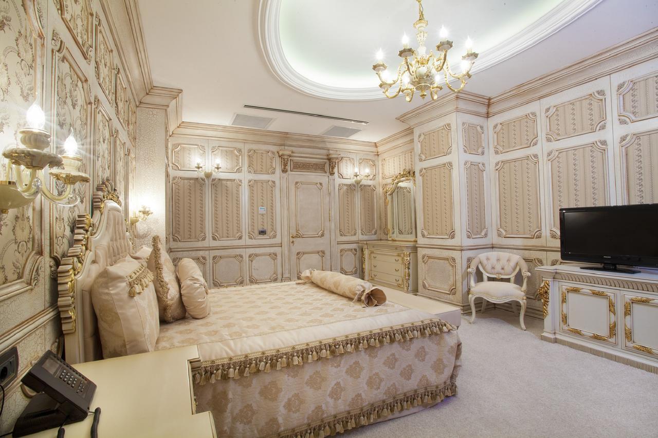 Ayan Palace Hotel Tovuz Buitenkant foto