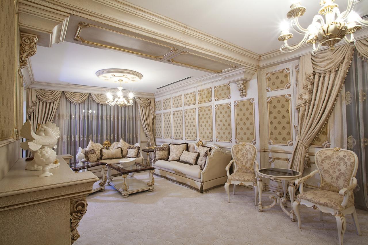 Ayan Palace Hotel Tovuz Buitenkant foto